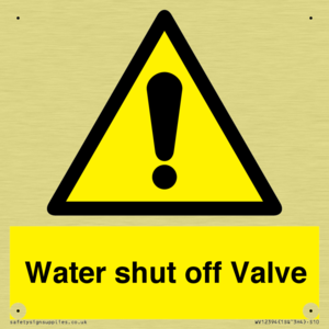 Water shut off Valve